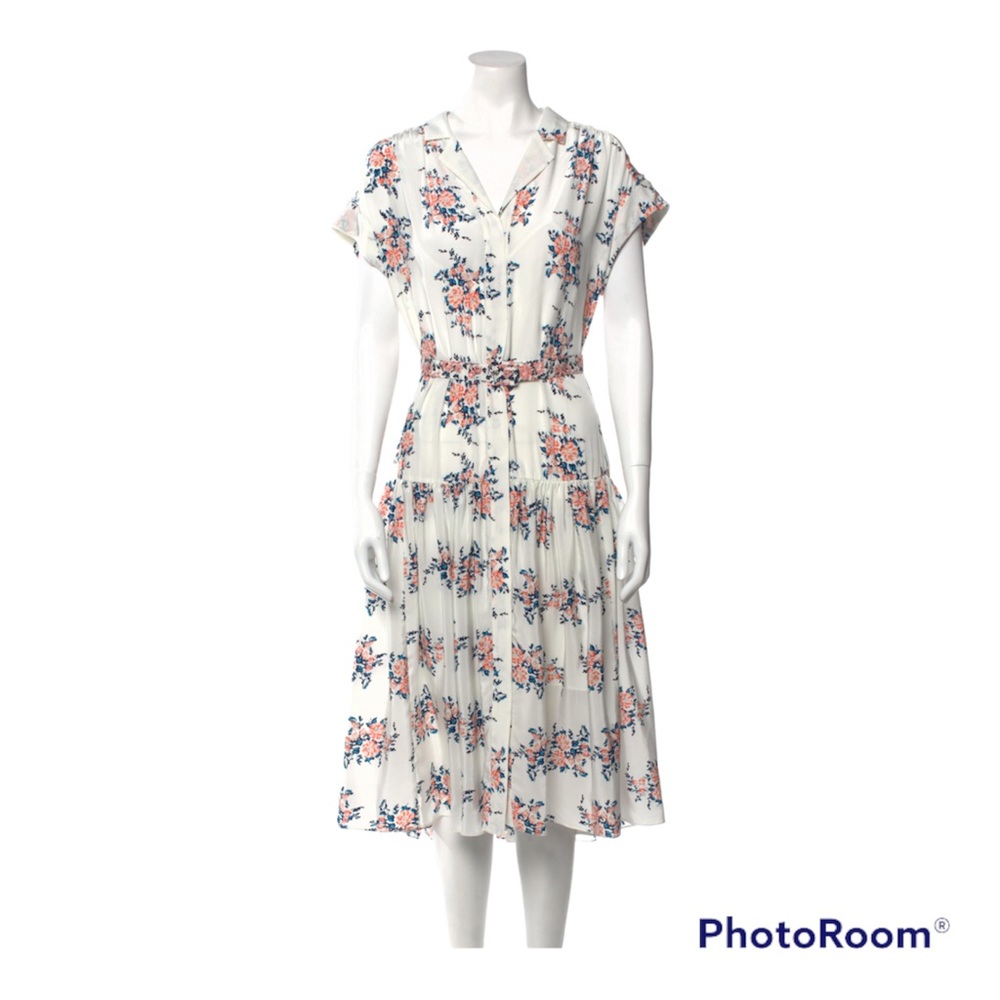 Veronica Beard silk midi dress